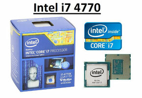 Intel Core i7-4770, TURBO 3.9Ghz, socket 1150 + box chladič