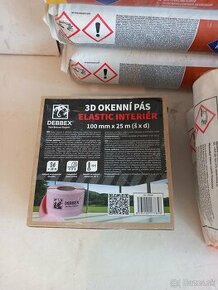 Predám 3D okenný pás DEBBEX Elastic Interiér 100mm x 25m