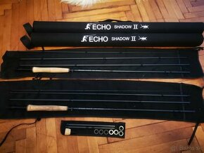 Predám americké muškarske udice ECHO Shadow 2+kit