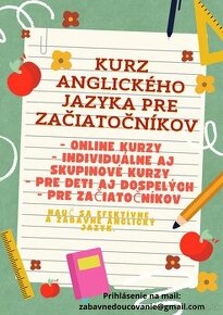 Doučovanie matematiky, anglického a slovenská jazyka