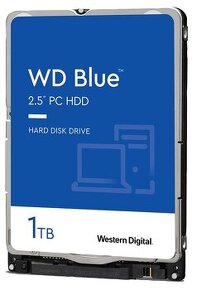 2.5" 1TB HDD WD Blue Mobile 5400/128MB/7mm