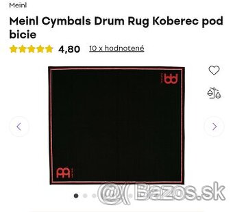 Koberec pod bicie Meinl 160x140 cm - 1