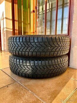 165/80 R14 Zimné pneumatiky – 2 kusy