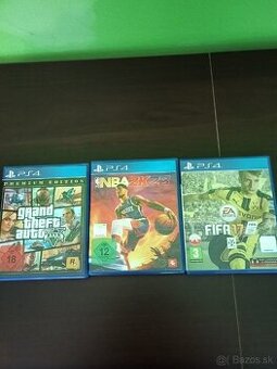 Predám tieto hry na PS4