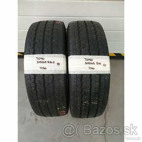 205/65 R16C TOYO dodávkové pneumatiky