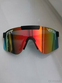 Športové slnečné okuliare Pit Viper - oranžové - 1