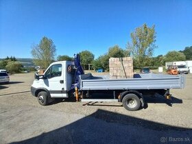 Iveco Daily + silna hydraulicka ruka + 3 stranny sklapac - 1