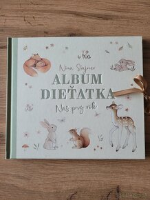 Album dietatka prvy rok, spomienkova kniha - 1