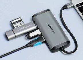 Vention Type-C (USB-C) to HDMI + 3× USB3.0 + PD Converter 0.