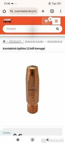 Kompaktná špička na zváranie 1,2 M8  Kemppi