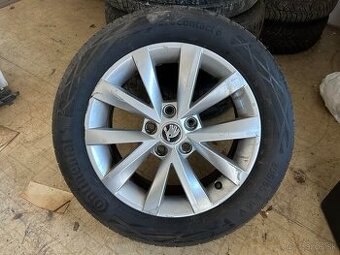 Škoda ALU disky 16" Letné Pneumatiky