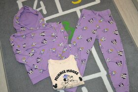 Súprava Minnie - mikina,tepláky,tričko v.122/128 - 1