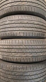 Predám 4ks jazdené letné 235/55r18-100V Hankook