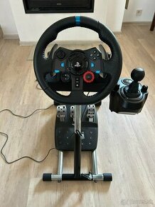 Logitech g29 + logitech Shifter + Stand pro