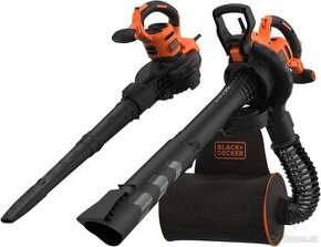 BLACK+DECKER vysávač - fúkač na lístie a drvič 3 000 W