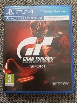 Predám ps4/ps5 hru Gran Turismo Sport české titulky