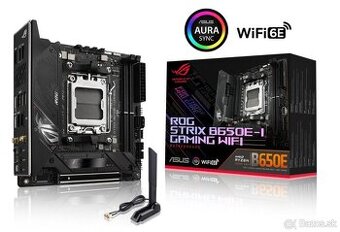 Predám základnú dosku ROG STRIX B650E-I GAMING WIFI