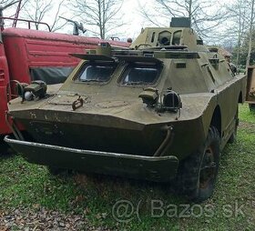 Predam plne pojazdné BRDM-2 je obojživelné obrnené vozidlo ; - 1