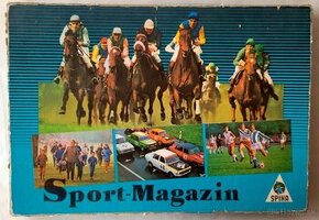 Retro spoločenská hra "Sport-Magazin" 1976