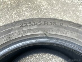 Predám celoročné pneumatiky 225/55 R18 V - 1