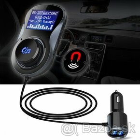 Bluetooth transmitter hudby z mobilu bezkáblovo do autorádia - 1