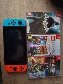 Nintendo Switch 32GB + hry