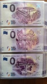 0 EUR suvenír bankovky Slovensko