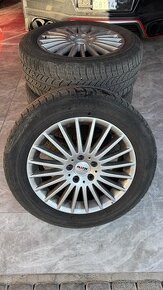 Original Mercedes elektróny + zimné pneu5x112 225/55 R17