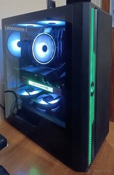 Ryzen 7,GTX1080 8GB,32GB ram,1TB m.2,1000W, záruky