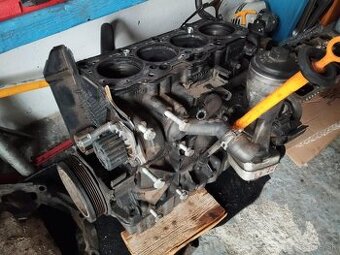 blok, hlava, blok motora 1,9 tdi 77kw BXE , agregat , motor