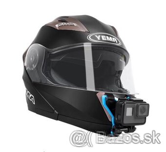 Držiak kamery Gopro na moto prilbu - helmet strap mount