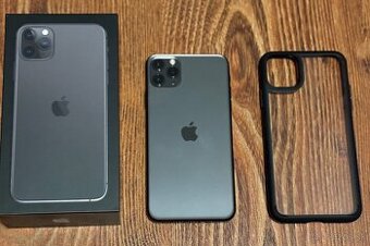 ✅ iPhone 11 Pro Max 64GB - SPACE GREY. Nová orig. baterka