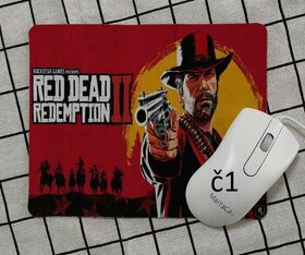 Red dead redemption 2 podložka pod myš rozmery 22x18cm. - 1