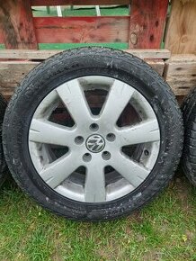 Lacno Alu Disky 5x112, 6Jx16H2, ET50, Pneu 205/55 R16 Zimne