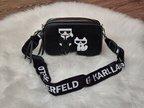 kabelka karl lagerfeld čierna