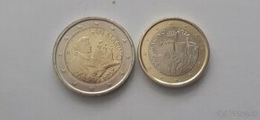 San Marino 2024 2€ 1€
