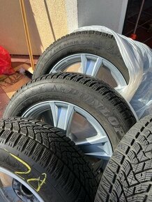 Predám sadu zimných pneu Dunlop Winter Sport 5 205/60 R16 - 1