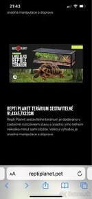 Zháňam teraria repti planet