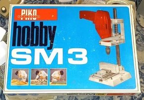 Modelárska retro vŕtačka + sada PIKO hobby SM3.