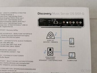 Elac Discovery Music Server DS-S101 G Tidal