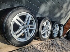 Alu Disky AUDI 5x112+Letné Pneu 225/50 R17