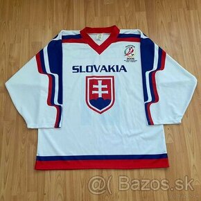 Pamätný hokejový dres Slovenskej reprezentácie - 1