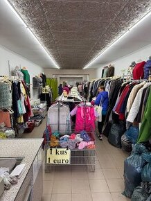 Odstúpim zabehnutú second hand predajňu v Brezne