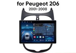 2din Autoradio Peugeot 206