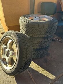 Predám disky a zimne pneu 195/50 R15 4x100