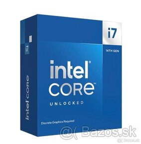 Intel Core i7-14700KF nový so zárukou