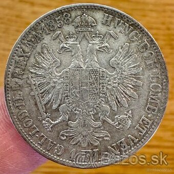 Predám 1 Florin 1858 B