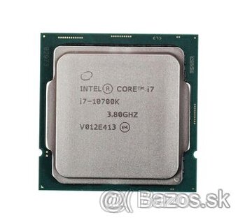 Intel core i7 10700k herné CPU