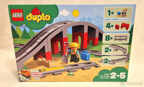 LEGO Duplo - Železničný most a koľajnice