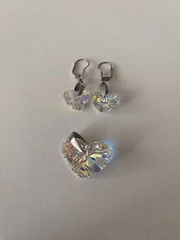 set swarovski srdce